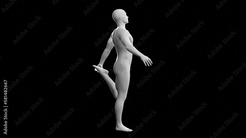 Beautiful young man posing, isolated on black background. 3d illustration (rendering). Plastic shiny mannequin, android, robot. Beautiful young man posing, isolated on black background. 3d illustration (rendering). Plastic shiny mannequin, android, robot.