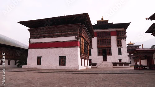 Tashichho Dzong in Thimphu, Bhutan