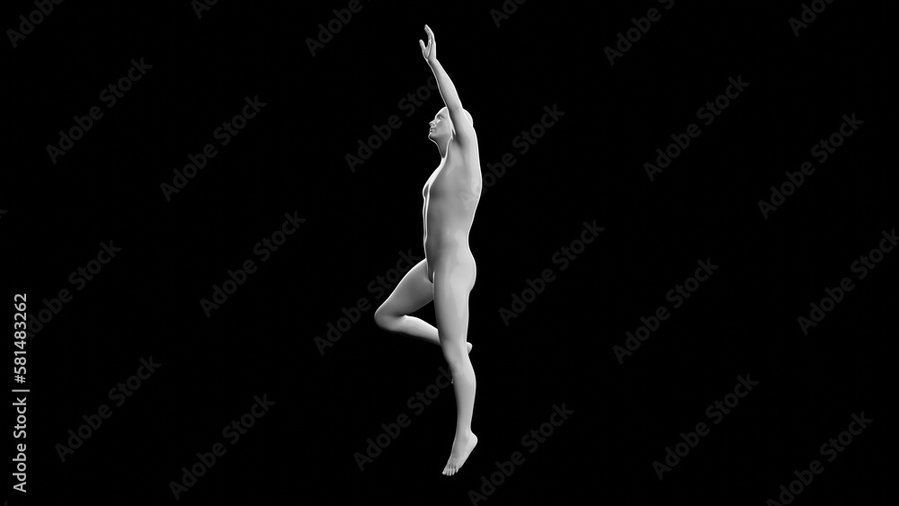 Beautiful young man posing, isolated on black background. 3d illustration (rendering). Plastic shiny mannequin, android, robot. Beautiful young man posing, isolated on black background. 3d illustration (rendering). Plastic shiny mannequin, android, robot.