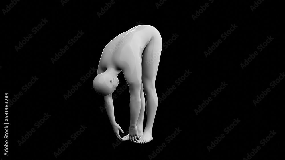 Beautiful young man posing, isolated on black background. 3d illustration (rendering). Plastic shiny mannequin, android, robot. Beautiful young man posing, isolated on black background. 3d illustration (rendering). Plastic shiny mannequin, android, robot.