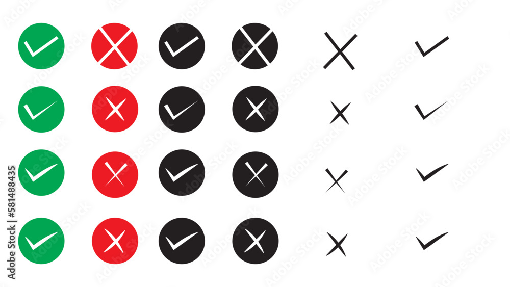 Right Wrong Vector Art, Icons, and Graphics for free vector de Stock ...