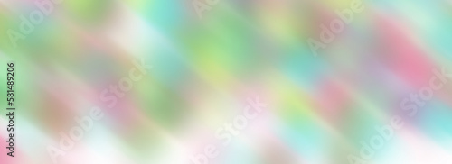 A diagonally blurred photographic bokeh effect with cornered colors.