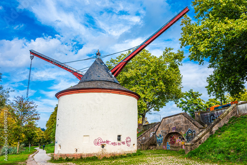 Zollturm am Moselufer in Trier photo