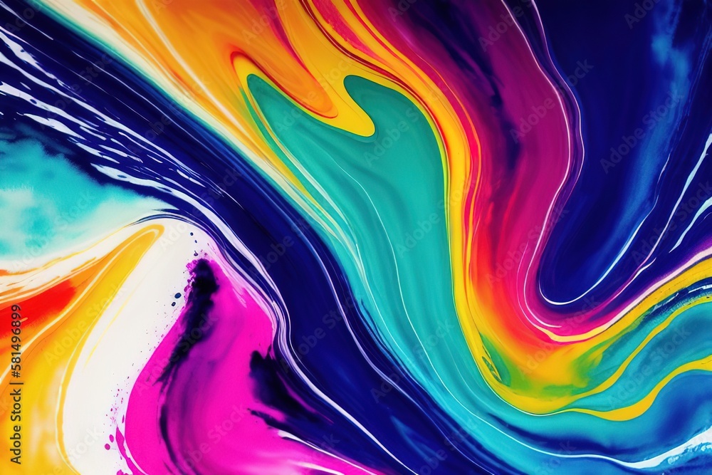 Abstract background texture iridescent bursts, swirling shapes, generative ai. Abstract background texture iridescent bursts, swirling shapes, generative ai.