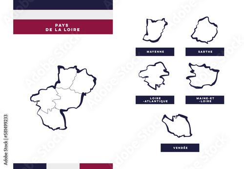 Région / Département - Pays de la Loire - France