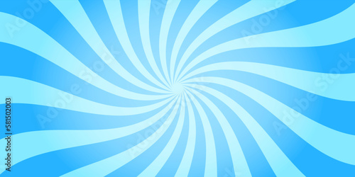 Abstract soft light Blue rays background. Sunlight narrow vertical abstract background. Powder blue and white color burst background. Vector