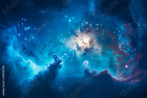 Night sky - Universe filled with stars  nebula and galaxy  flat 2d texture - Exploration  celestial  otherworldly  cosmic  infinite  mysterious  vast  mesmerizing  beautiful  colorful   
