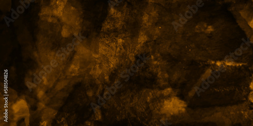 Dark golden backdrop grunge background in elegant vintage background faded color, gold and black backdrop grungy texture background vector illustration.