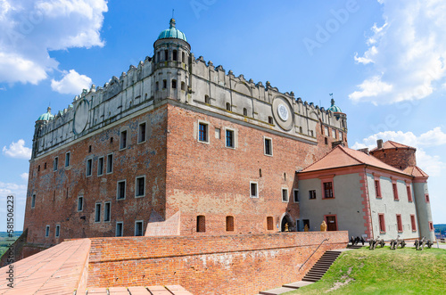 Obraz na płótnie Golub-Dobrzyń, zamek w salonie