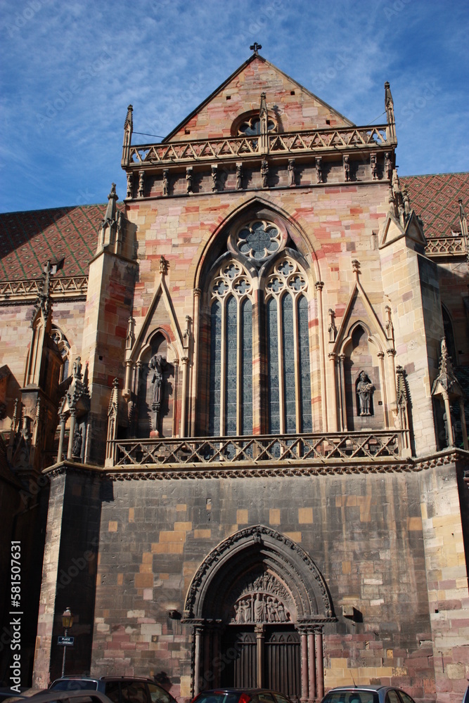 Collegiate Church of Saint Martin in Colmar, France Alsace