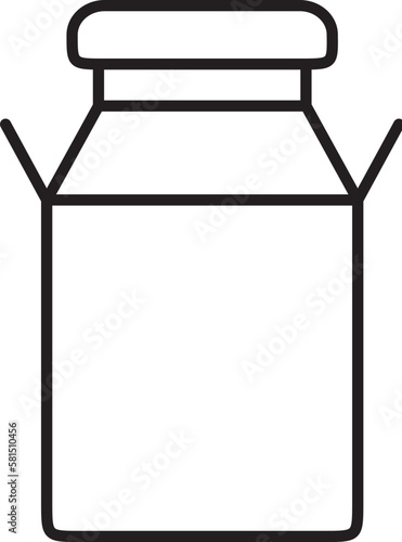 milk container icon