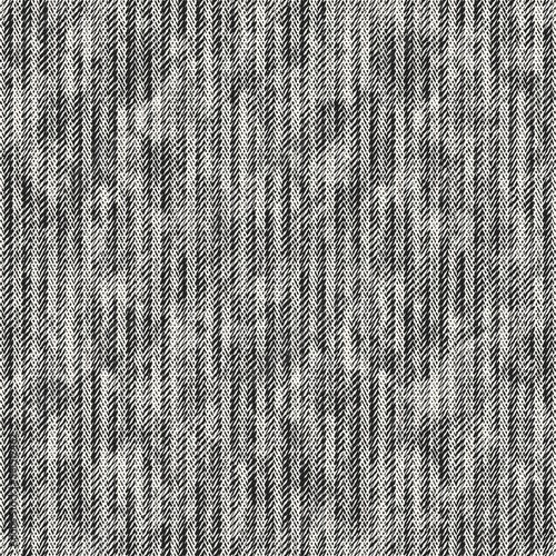 Monochrome Washed Canvas Effect Textured Striped Pattern