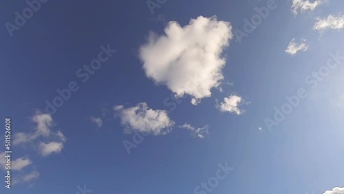 Wolken, Himmel, fliegen, blauer Himmel, Metrologie, cumulus, Wetter,  Wolkengebilde, frühling, Sommer, Schäfchenwolken, Flugverkehr, Flugzeuge, Chemtrails, Zeitraffer