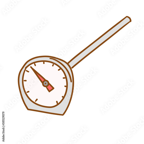 pastel kitchenware_cook thermometer_file ai