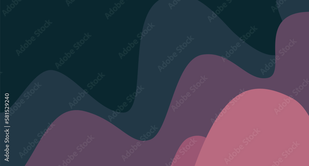 wave background with monochrome color