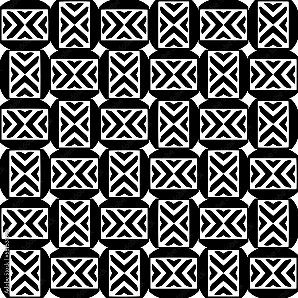 Vector monochrome pattern, Abstract texture for fabric print, card, table cloth, furniture, banner, cover, invitation, decoration, wrapping.seamless repeating pattern.Black and white color. Vector monochrome pattern, Abstract texture for fabric print, card, table cloth, furniture, banner, cover, invitation, decoration, wrapping.seamless repeating pattern.Black and white color.