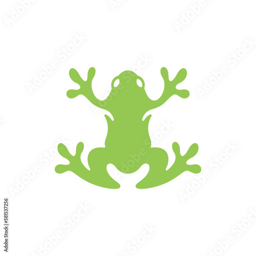 Animal frog modern simple creative logo