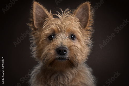 Adorable Norwich Terrier Studio Photoshoot: Capturing the Charm of this Lovable Breed