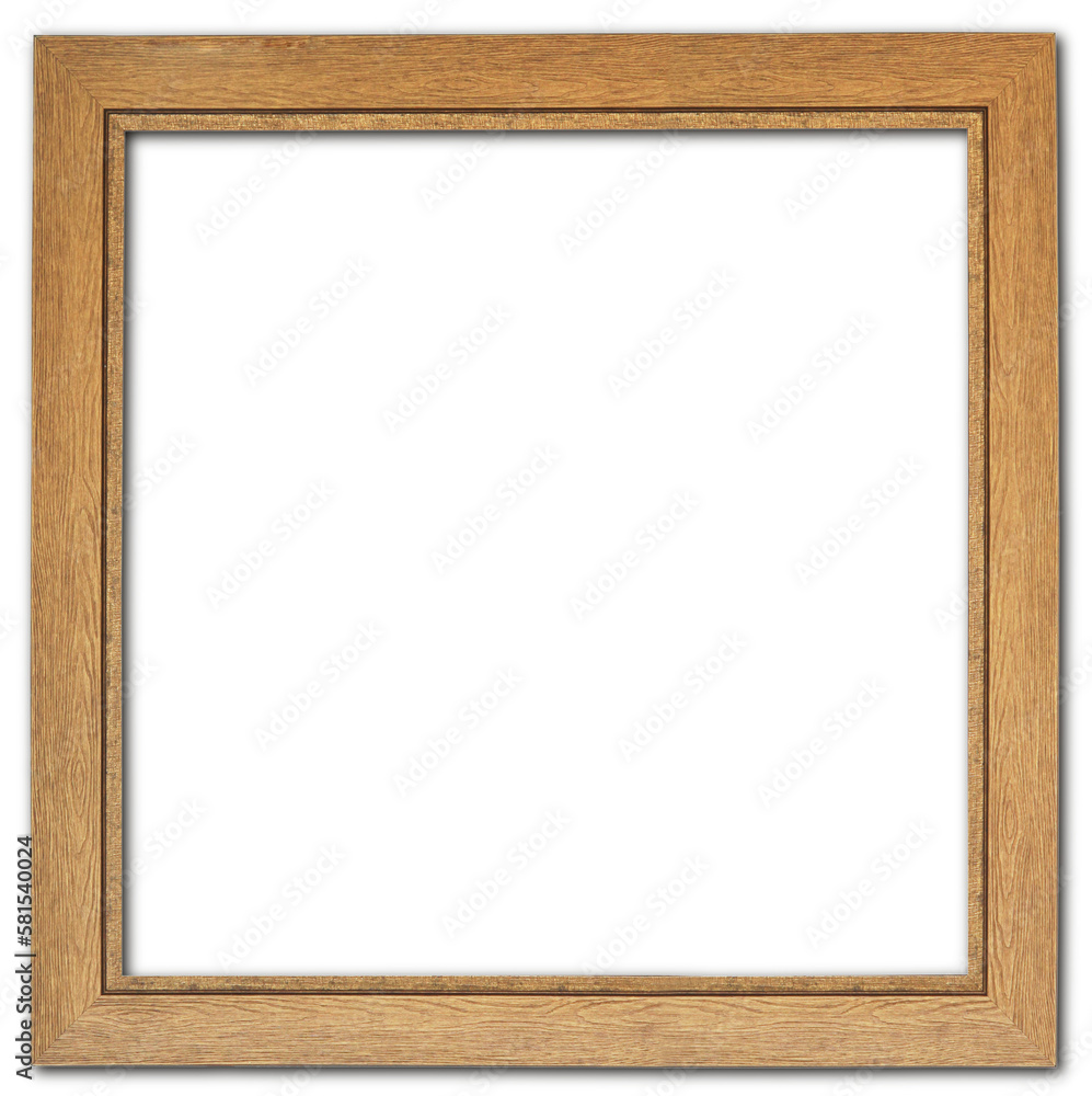 Brown wooden frame on transparent background (PNG File)
Brown wooden frame on transparent background (PNG File)