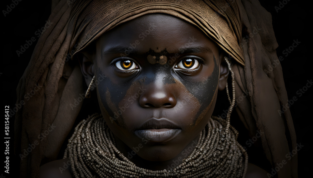 African Tribal Face Painting African Tribal Face Painting