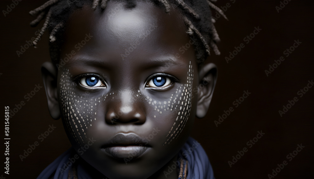 African Tribal Face Painting African Tribal Face Painting