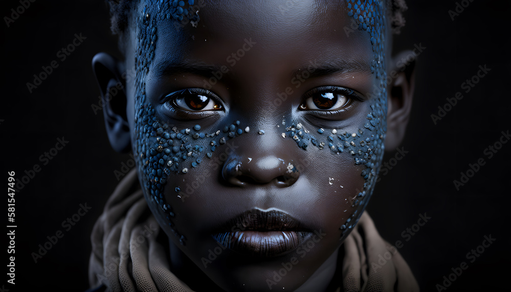 African Tribal Face Painting African Tribal Face Painting