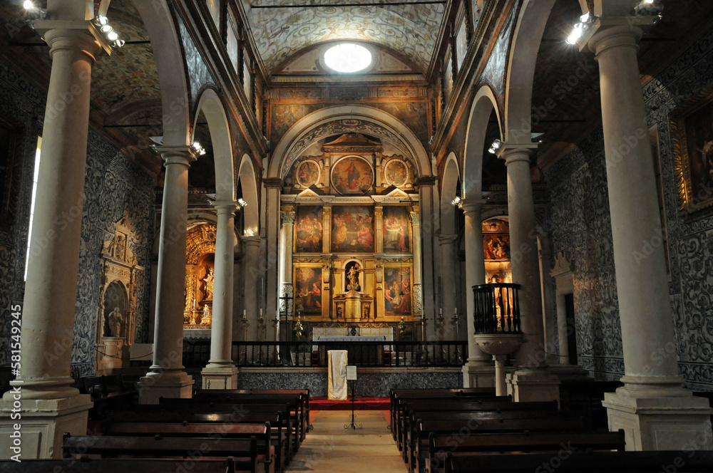 Santa Maria church in Obidos