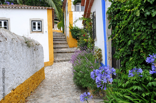 the small village of Obidos in Portugal © PackShot