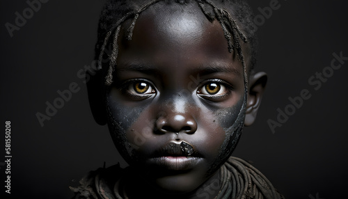 African Tribal Boy