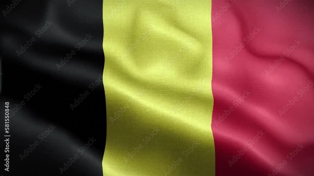 4K Textured Flag of Belgium Animation Stock Video - Belgian Flag Waving in Loop - Highly Detailed Belgium Flag Stock Video 4K Textured Flag of Belgium Animation Stock Video - Belgian Flag Waving in Loop - Highly Detailed Belgium Flag Stock Video