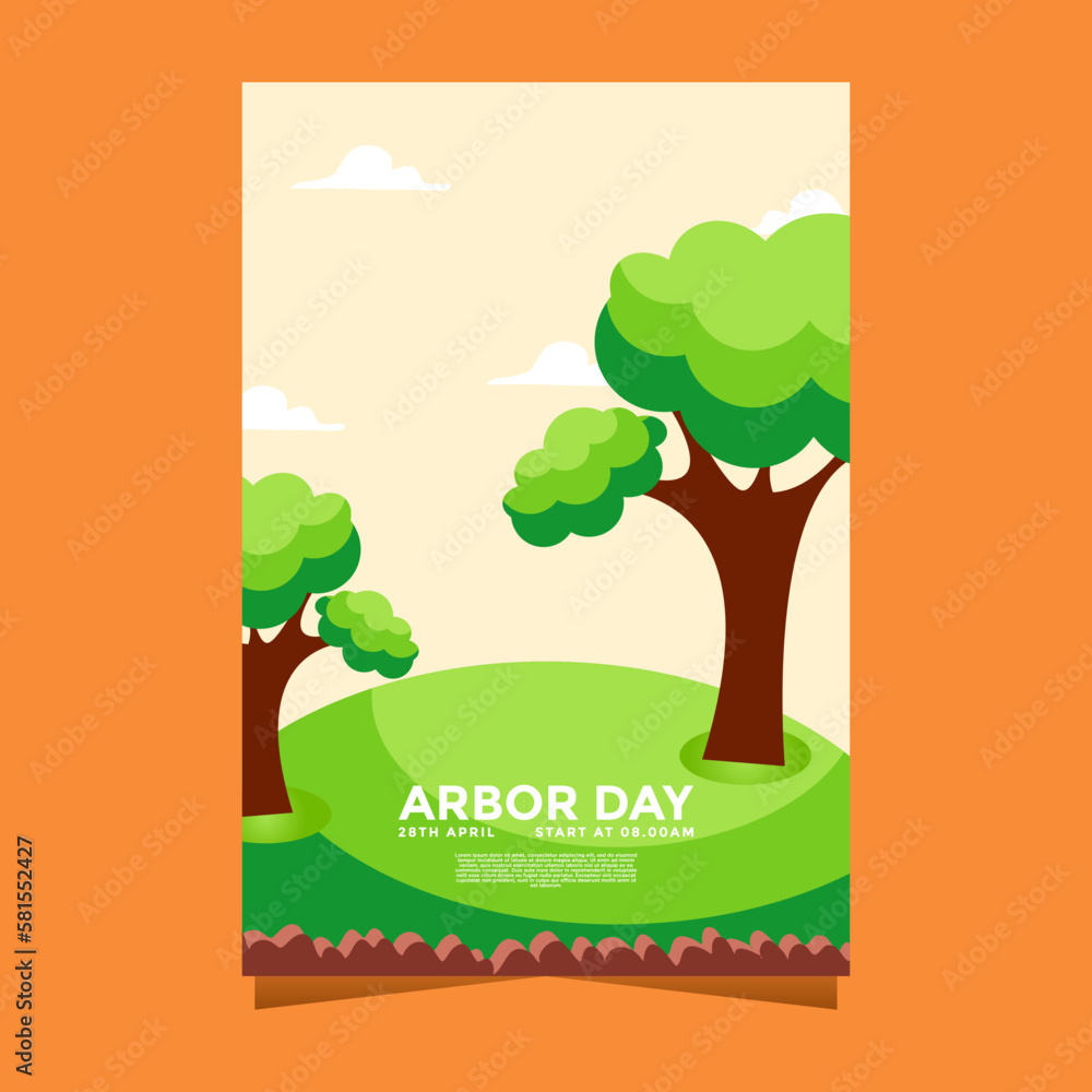 Arbor Day. Earth Day. Ecology concept. Save the world. Gardening ...