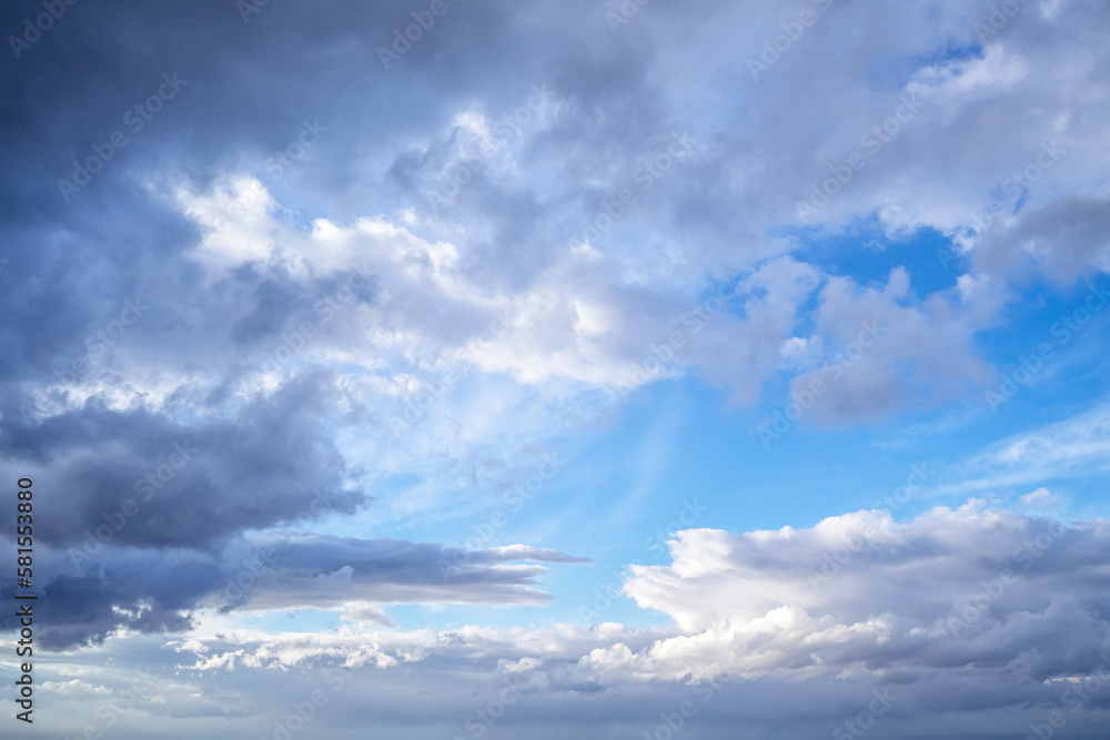 cloudy and sunny sky