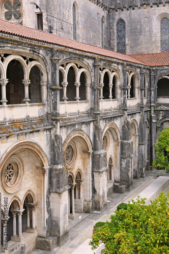 Alcobaca, Portugal - july 3 2010 : the Alcobaca monastery