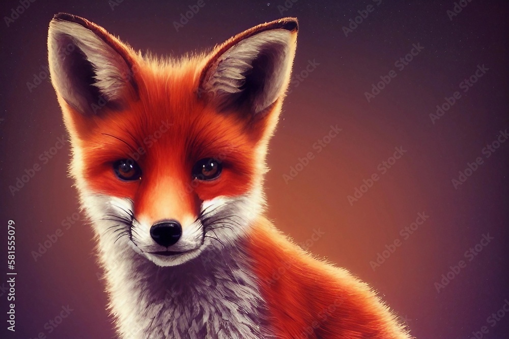 Beautiful little fox Beautiful little fox