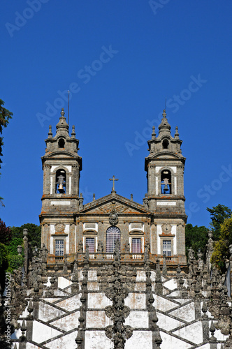 Braga, Portugal - july 3 2010 : the Bom Jesus Sanctuary