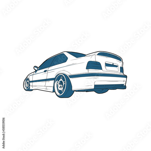 Youngtimer Vintage Sportcar Coupe 