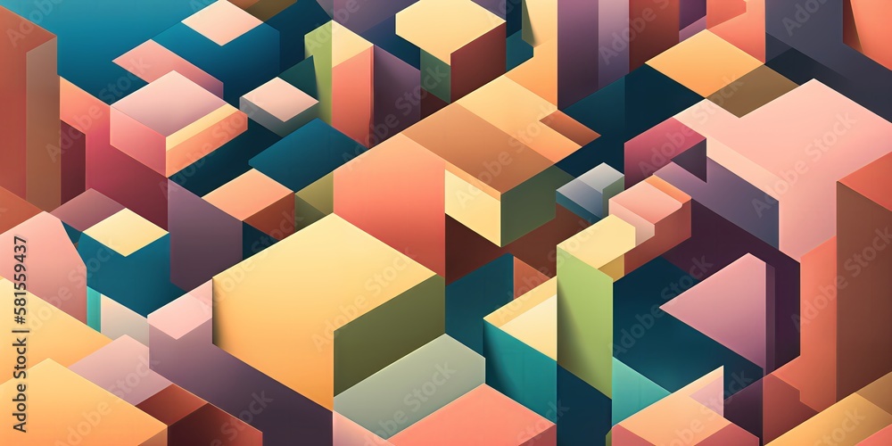 Geometric abstract wallpaper Geometric abstract wallpaper