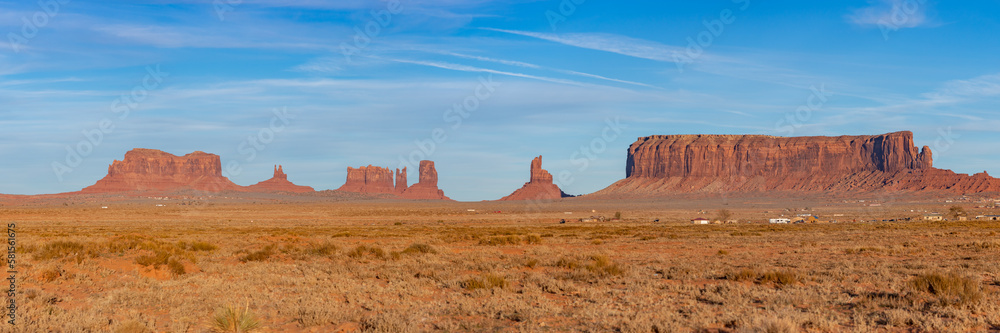 Monument Valley Landscape Panorama