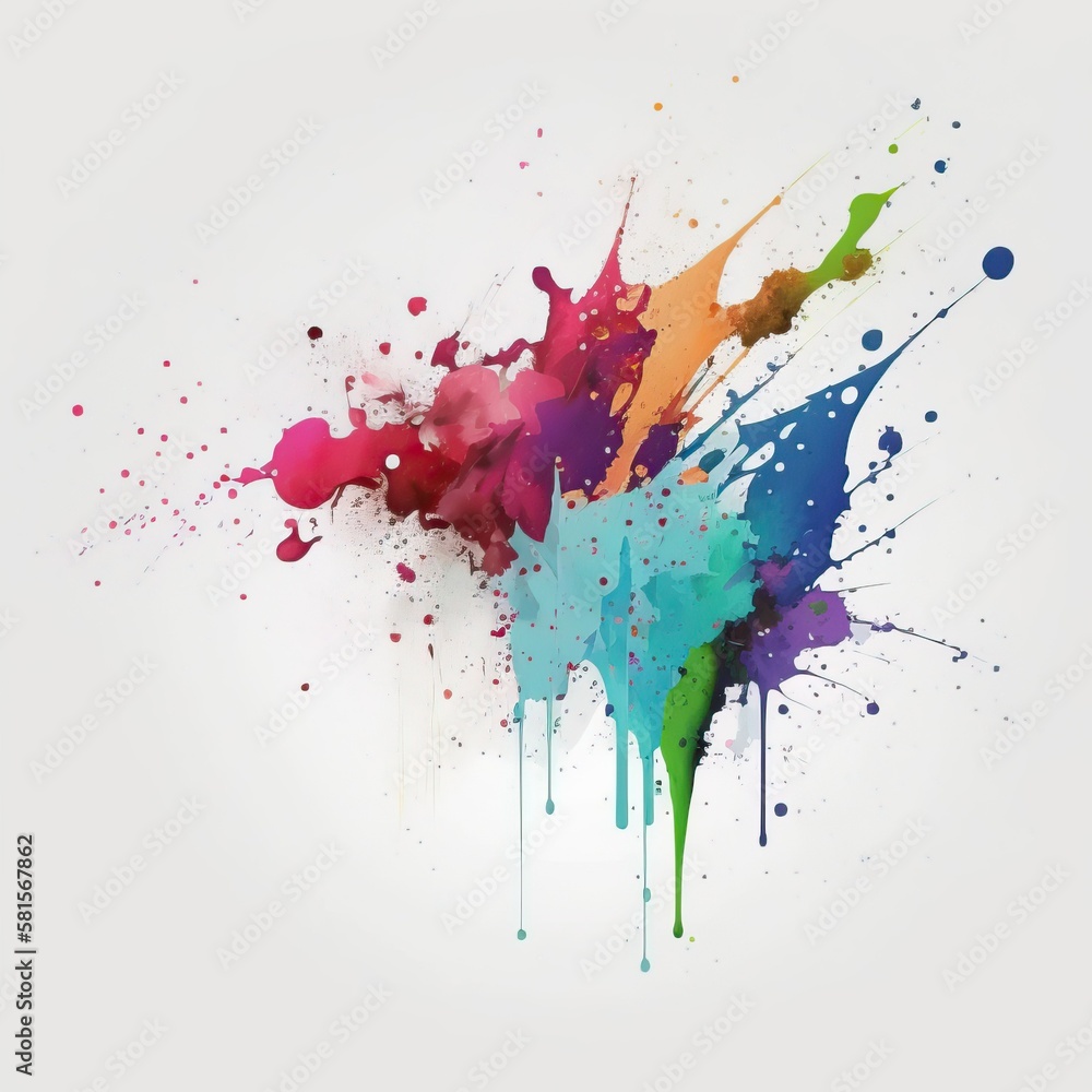 Fototapeta premium Background with colorful abstraction