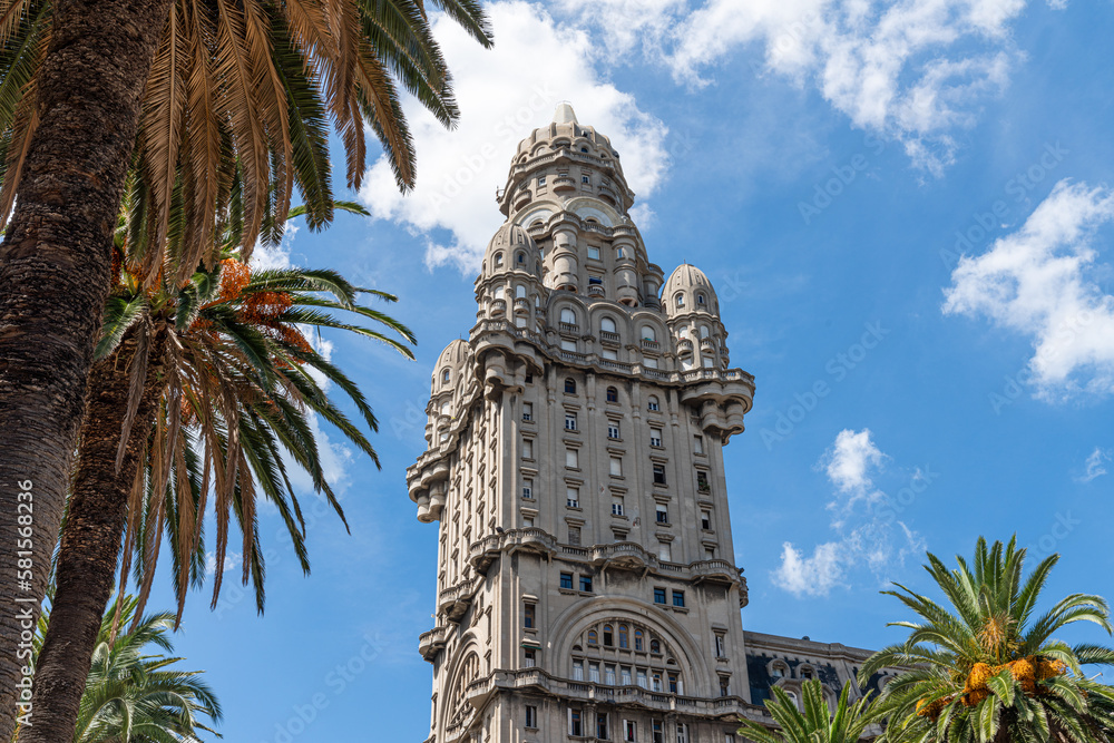 uruguay, montevideo, plaza de armas, architecture, tower, building, church, religion, landmark, cathedral, travel, ancient, city, old, castle, tourism, historic, culture, history, monument, palace, pa