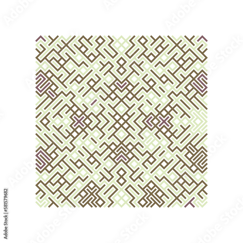 Asemic Glyph writing hieroglyph imitation abstract illustration