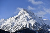 A Winter Village View over Lech, Austria