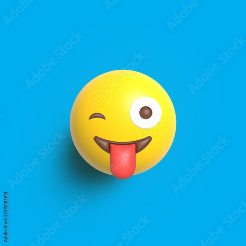 Winking Face with Tongue, Whatsapp Emoji