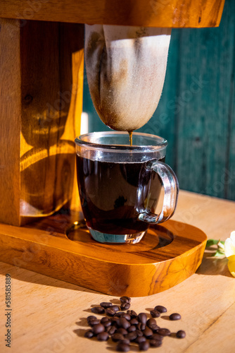 café filtrado.