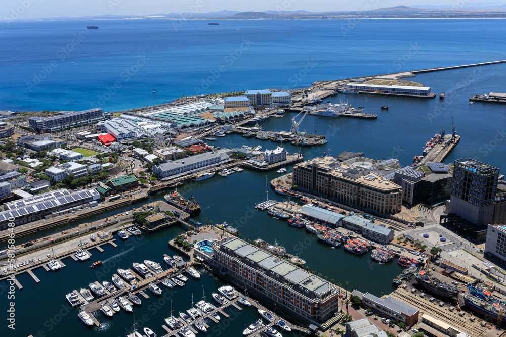 V&A Waterfront Cape Town South Africa from above