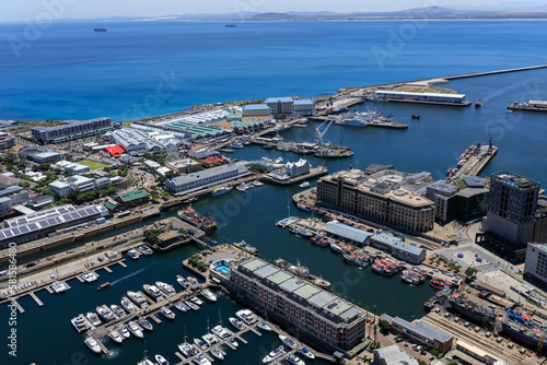 V&A Waterfront Cape Town South Africa from above © Sean