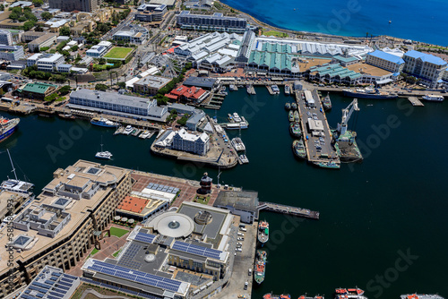 V&A Waterfront Cape Town South Africa from above