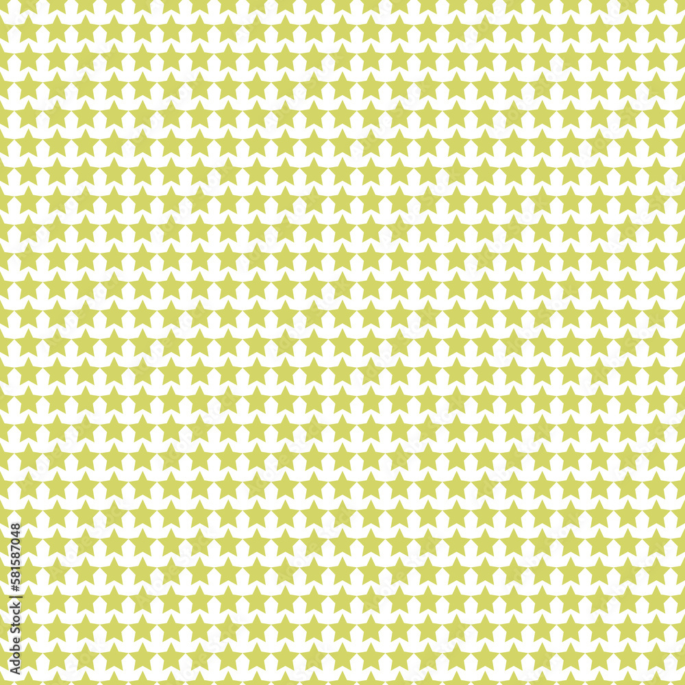 Pea Green Basic Shape Star Seamless Pattern Pea Green Basic Shape Star Seamless Pattern