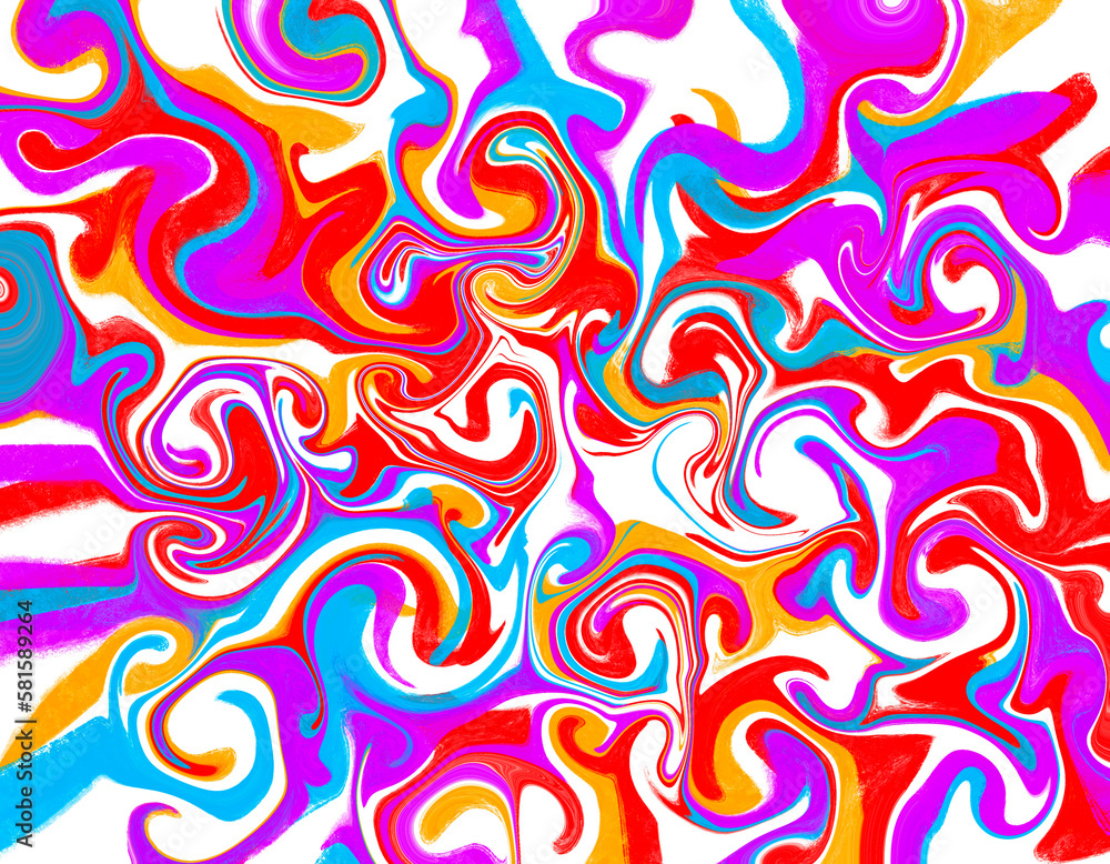 Colorful art with an elegant, energizing design Colorful art with an elegant, energizing design