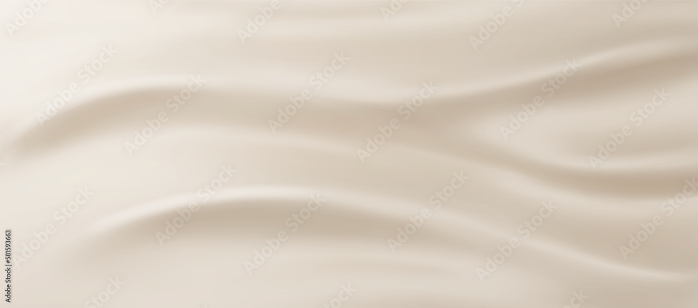 Milk liquid texture background. White cosmetic cream soft texture backgroun